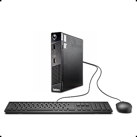 Lenovo Thinkcentre M93 Tiny Desktop i5-4670T 16GB 256GB SSD M93TYI516256 - Black Like New