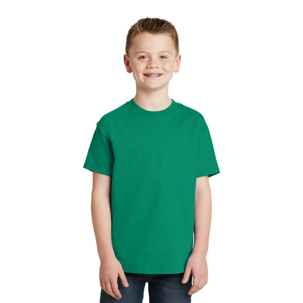 498Y Hanes Youth Perfect-T T-Shirt New