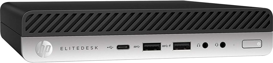 HP EliteDesk 800 G3 Mini Desktop i5-6500T 2.5GHz 8GB 256GB SSD - BLACK Like New