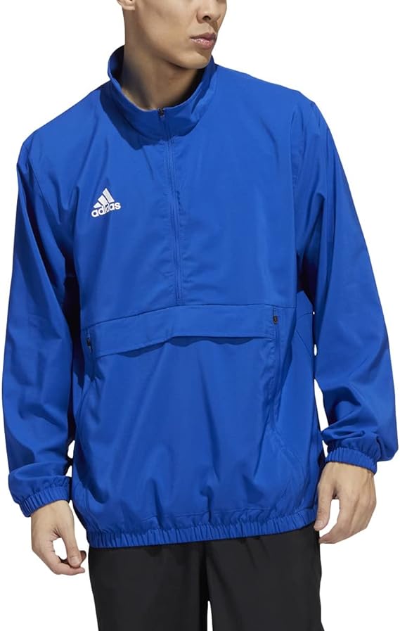 Adidas Mens Stadium 1/4 Zip Woven Long Sleeve HE7269 New