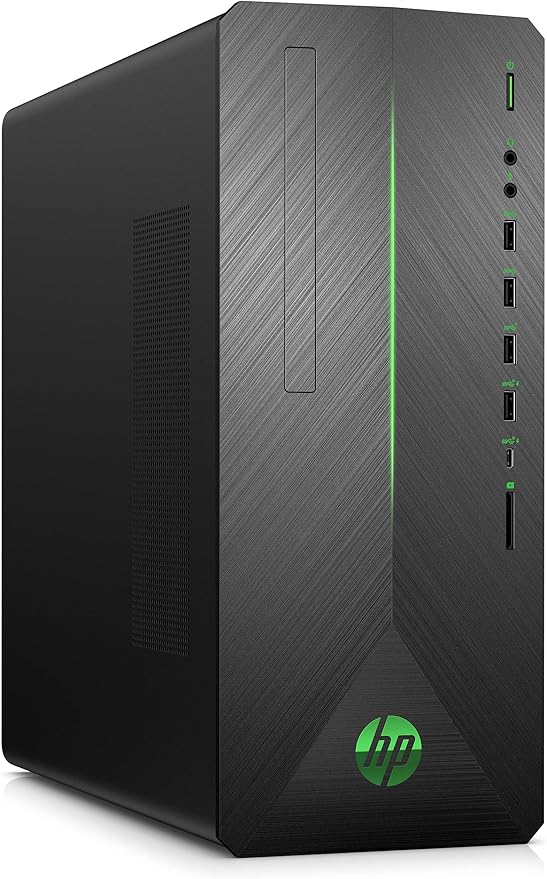 HP Pavilion Gaming Desktop 790-0021 I5-8400 8GB 1TB HDD GTX 1060 - BLACK Like New