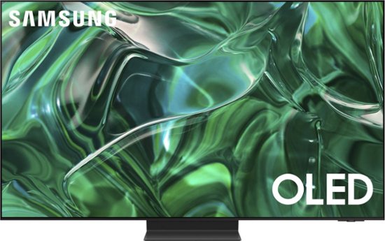 SAMSUNG 77" Class OLED 4K S95C Series Quantum HDR Smart TV QN77S95CAFXZA - Black Like New