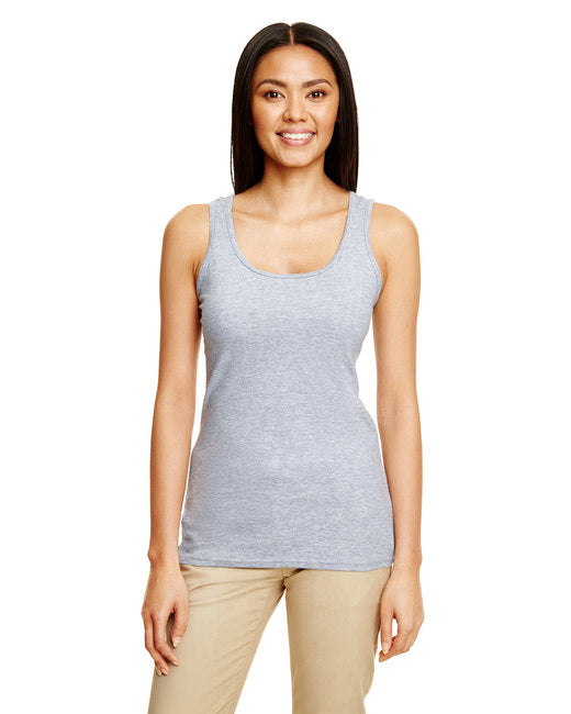 G645RL Gildan Ladies' Softstyle Racerback Tank New