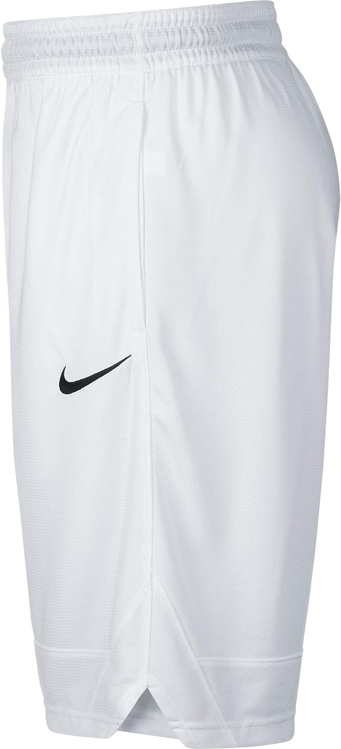 AJ3914V Nike Dri-FIT Icon Men's Basketball Shorts Pockets Small - White/Black New