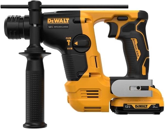 DEWALT XTREME 12V MAX BRUSHLESS CORDLESS 9/16" HAMMER KIT DCH072G2 - Yellow Like New