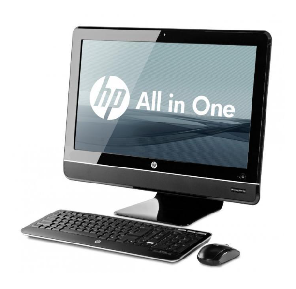 HP Compaq 8200 Elite AIO 23" i5-2400S 8GB RAM 256GB SSD - BLACK Like New