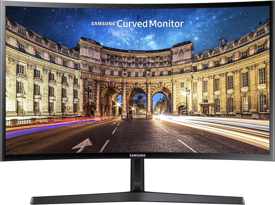 Samsung CF390 Series 27" FHD Curved Desktop Monitor C27F390FHN - Black Like New