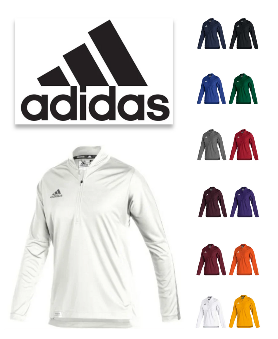 GL7901 Adidas Sideline 21 Long Sleeve 1/4 Zip Knit New