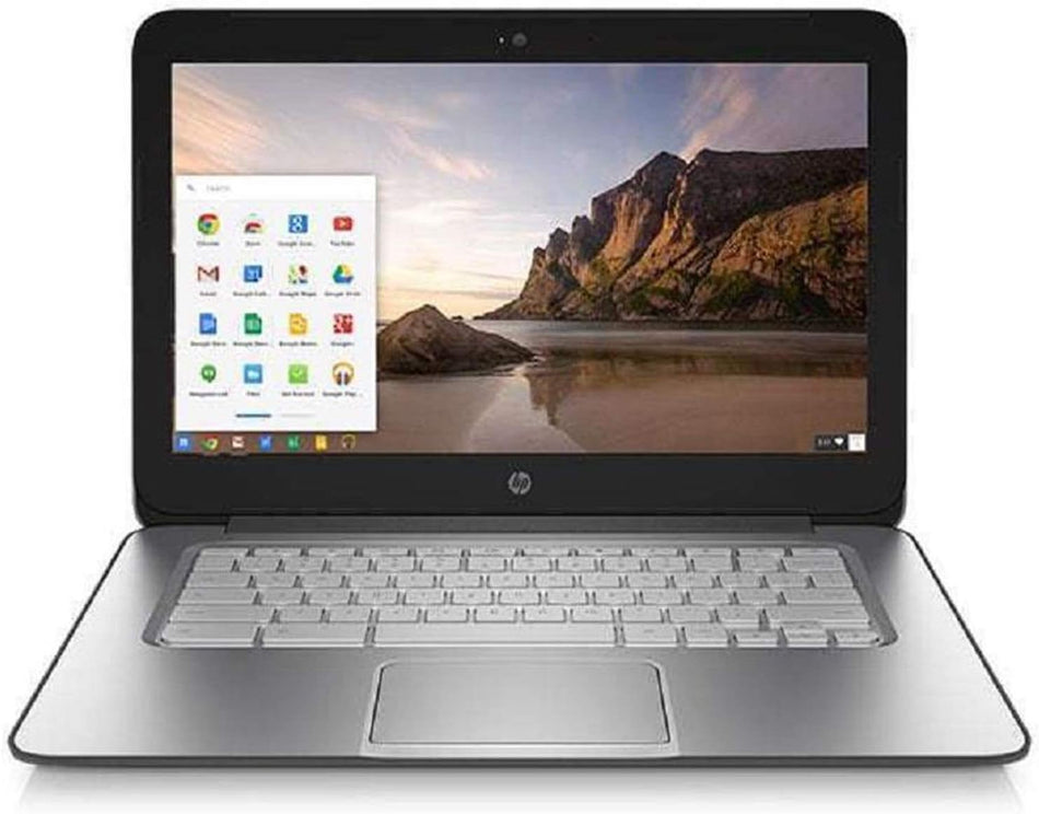 HP Chromebook 14" 1366 x 768 Celeron 2955U 1.4GHz 4GB 16GB SSD J2L41UT - Black Like New