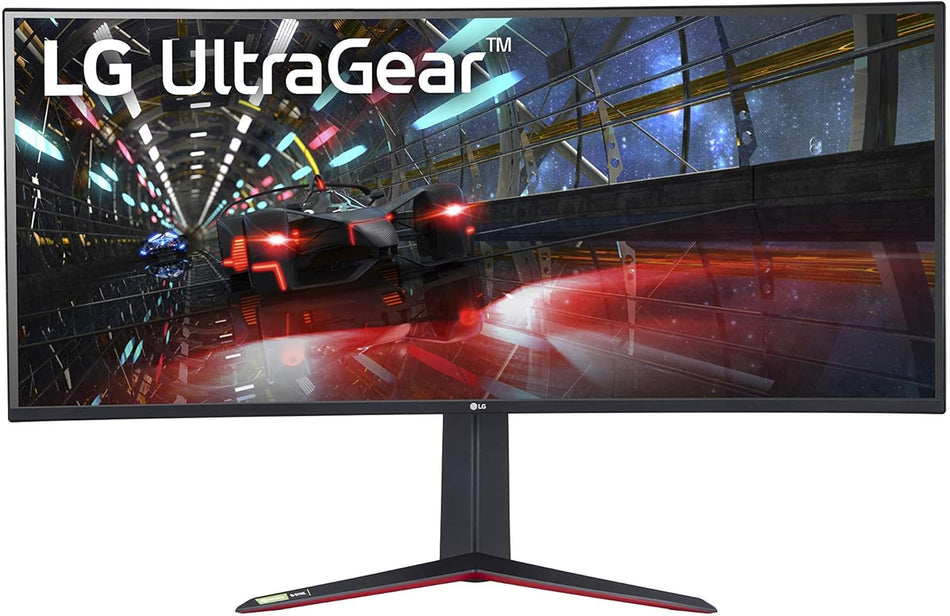 LG 38" QHD Wide Ultragear Curved WQHD+ Nano 1ms 144Hz HDR 38GN950-B - BLACK Like New